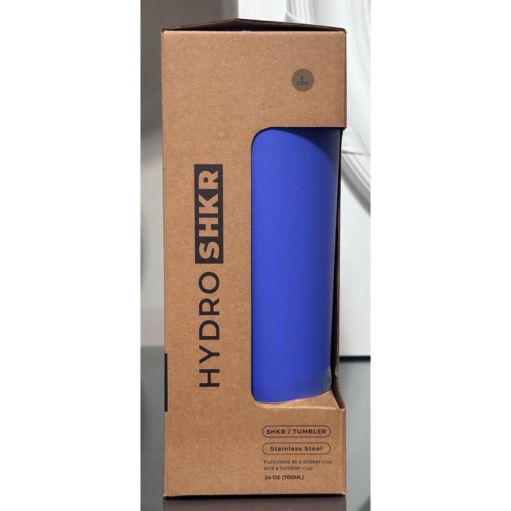 HydroJug 24oz Hydro Stainless Steel SHKR Bottle, HYPER BLUE - DISCONTINUED